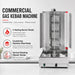 Gasmax KB-4 - 4 Burner Gas Kebab Machine 45kg - image 4