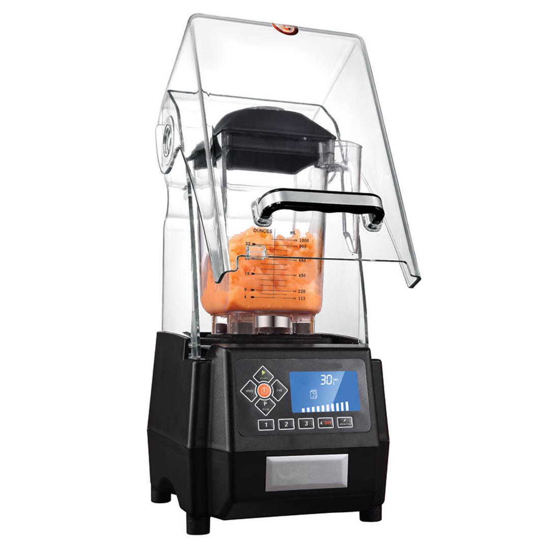 Benchstar KS-10000 - Pro Commercial Blender with Sound Enclosure, 1.8L
