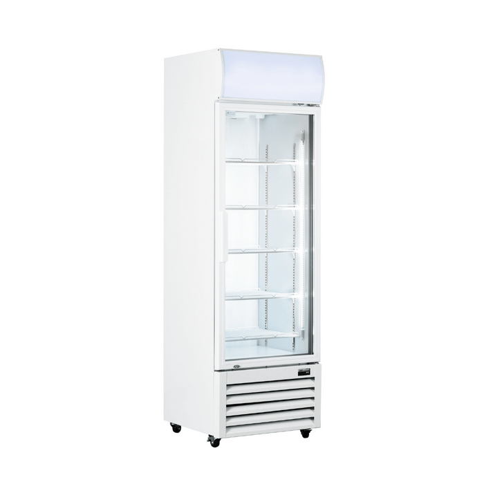 FED Thermaster LG-370P - Single Glass Door Upright Drink Fridge