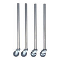 Mixrite SSLC4 - Stainless Steel Bench Leg with Castor (Each)