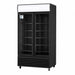 FED Thermaster LG-1000BP - Double Glass Door Upright Drink Fridge Black 885L - image 8