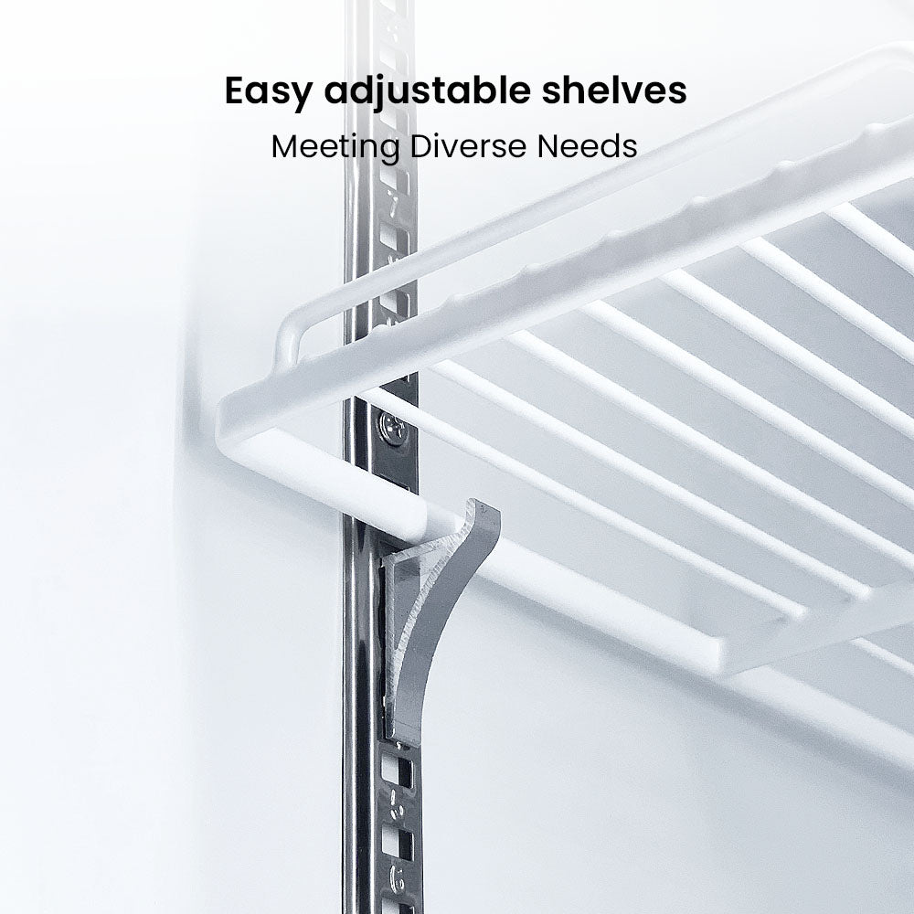 FED Thermaster LG-1000SDBP - Double Sliding Glass Door Upright Drink Fridge Black 862L - image 4