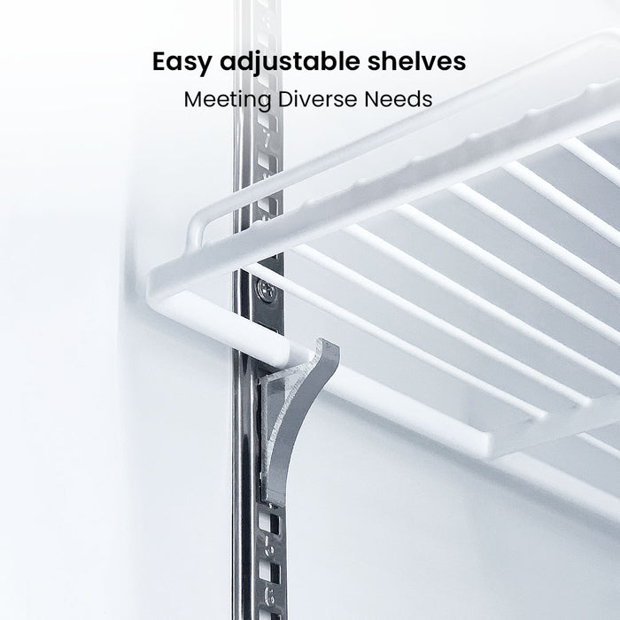 FED Thermaster LG-1000SDBP - Double Sliding Glass Door Upright Drink Fridge Black 862L - image 4