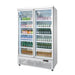 FED Thermaster LG-1000GBM - Double Glass Door Supermarket Display Fridge 1117L - image 7