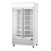 FED Thermaster LG-1000P - Double Glass Door Upright Drink Fridge White 885L - image 8
