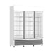 FED Thermaster LG-1203P - Triple Glass Door Upright Drink Fridge White 1200L