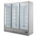 FED Thermaster LG-1500GBM - Triple Glass Door Supermarket Display Fridge 1718L