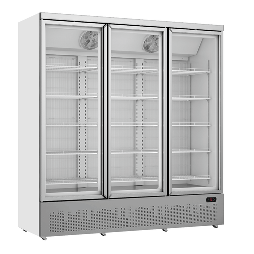 FED Thermaster LG-1500GBMF - Triple Glass Door Supermarket Display Freezer 1618L - image 2