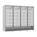 FED Thermaster LG-2500GBMF - Four Glass Door Supermarket Display Freezer 2120L