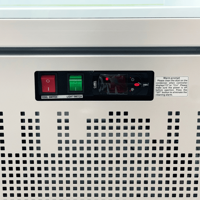FED Thermaster LG-600GBM - Single Glass Door Supermarket Display Fridge 636L - image 8