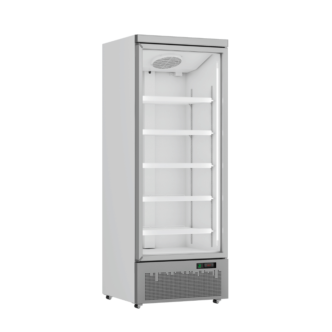 FED Thermaster LG-600GBM - Single Glass Door Supermarket Display Fridge 636L