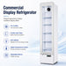 FED Thermaster LG166FA - SlimFit Glass Door Upright Drink Fridge 166L - image 4
