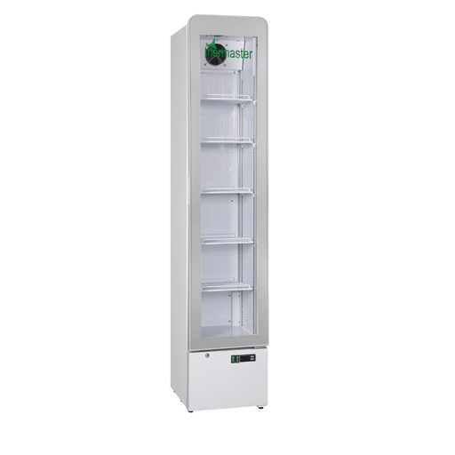 FED Thermaster LG166FA - SlimFit Glass Door Upright Drink Fridge 166L