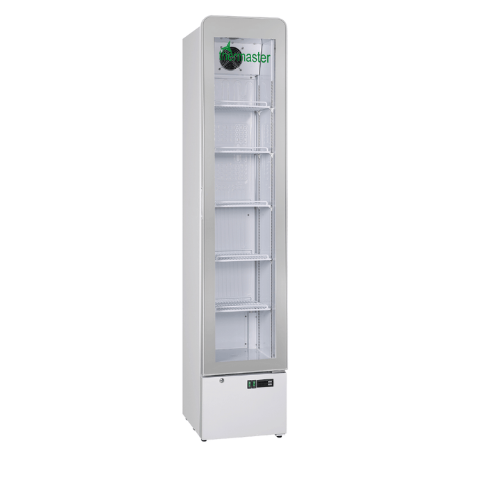 FED Thermaster LG166FA - SlimFit Glass Door Upright Drink Fridge 166L