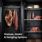 FED Thermaster MA400 - Dry Ageing Cabinet Black Stainless Steel 400L - image 4