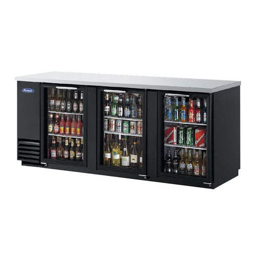 Atosa MBB90 - Glass Door Back Bar Fridge 2268mm 852L