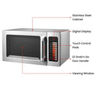 Benchstar MD-1000L - 25L Stainless Steel Commercial Microwave, 1000W - image 3