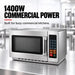 Benchstar MD-1400 - 34L Stainless Steel Commercial Microwave, 1400W - image 4