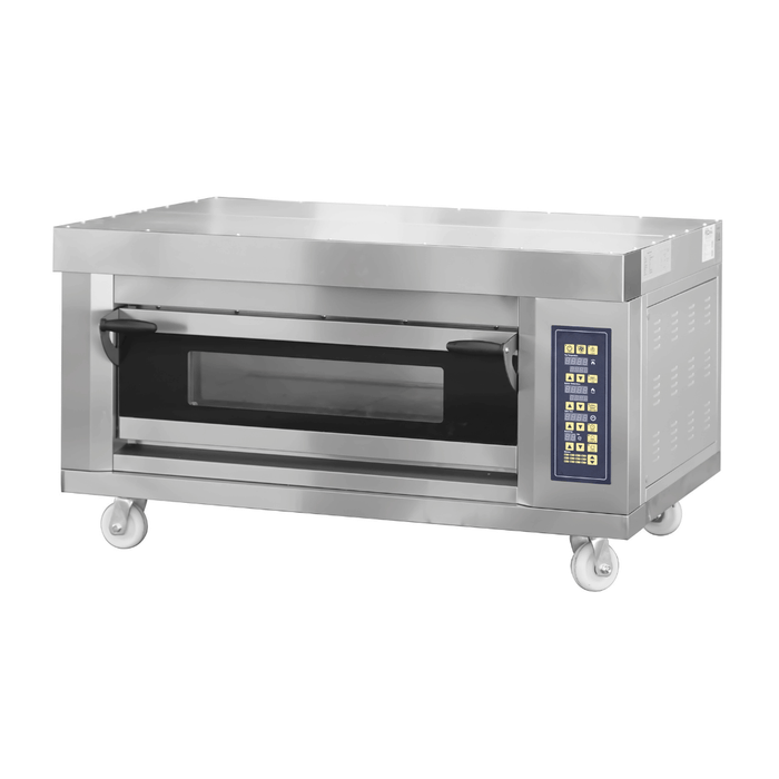 Baker Max ME2-1D - Stackable Electric Deck Oven with Digital Control and Castors