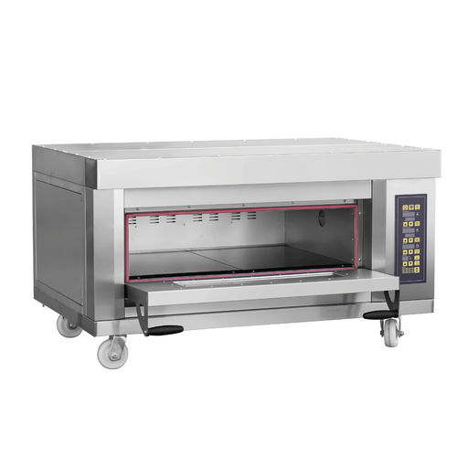 Baker Max ME2ST-1D - Stackable Electric Deck Oven with Steam, Digital Control and Castors - image 2