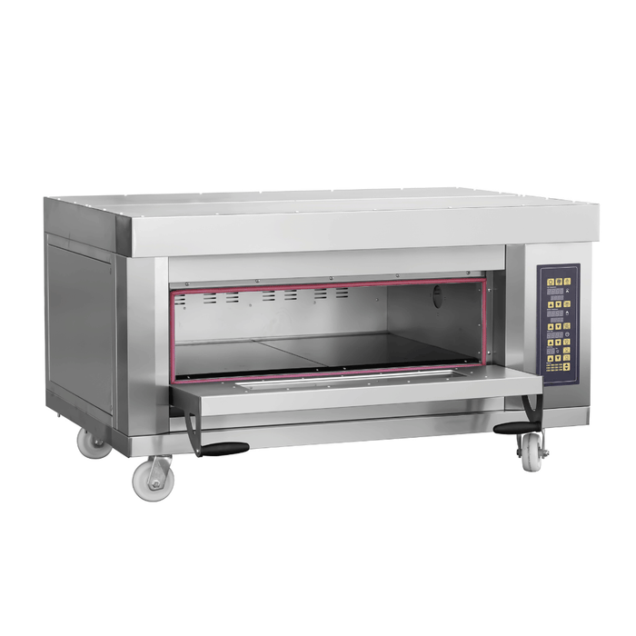 Baker Max ME2-1D - Stackable Electric Deck Oven with Digital Control and Castors - image 2