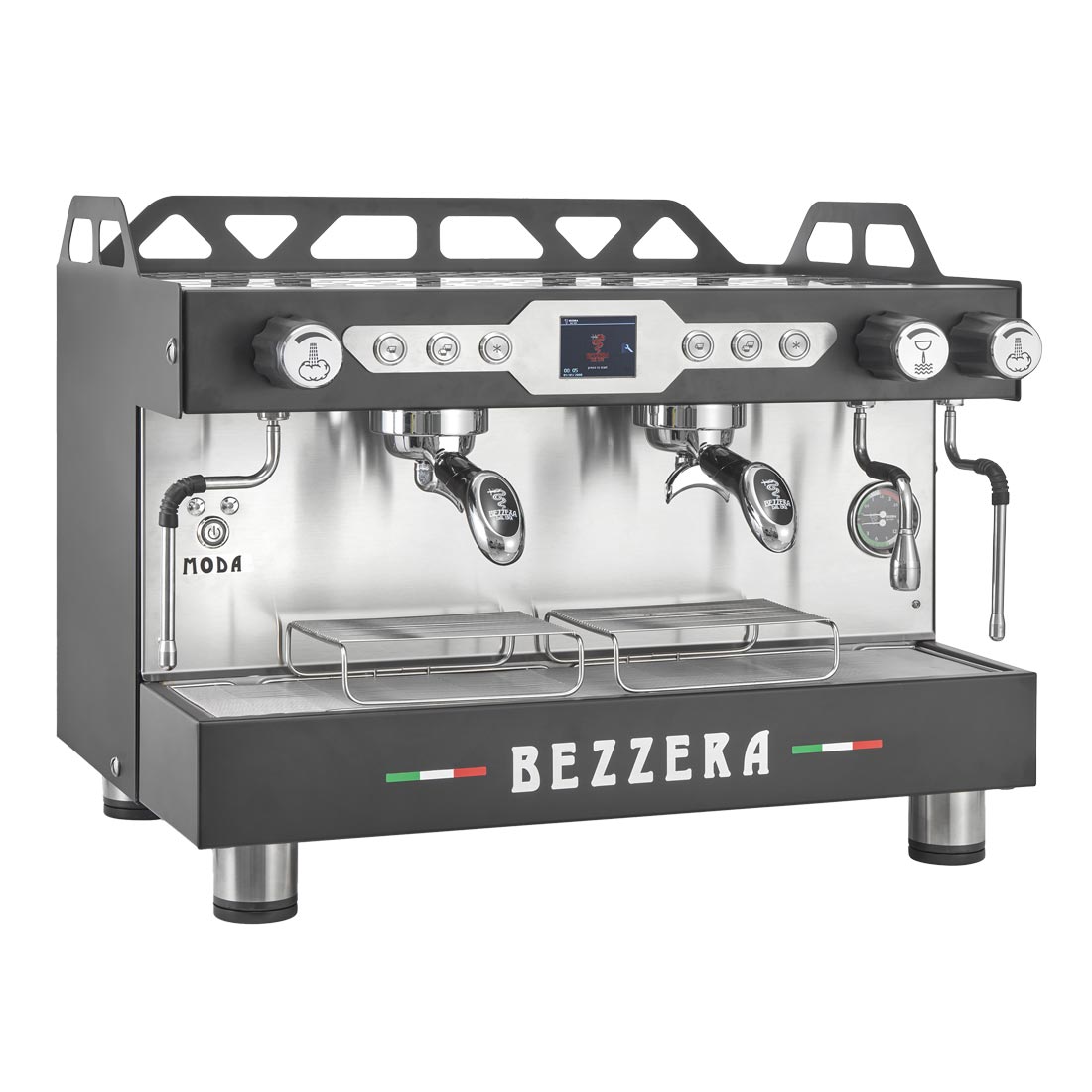 Bezzera Moda PID 2G - 2 Group Espresso Machine, Black or White