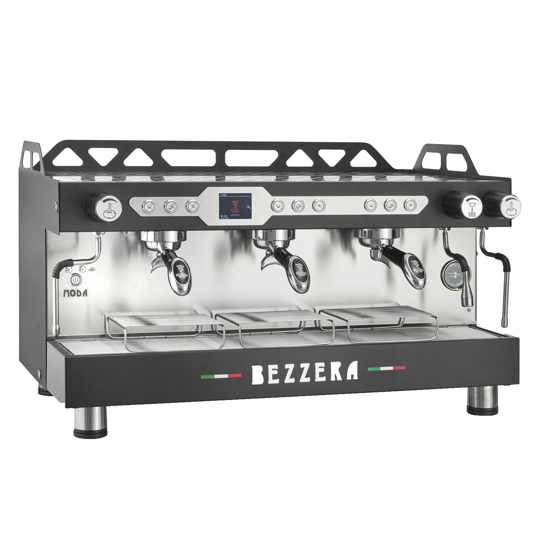 Bezzera Moda PID 3G - 3 Group Espresso Machine, Black