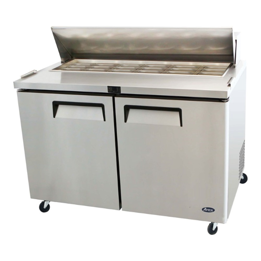 Atosa MSF8306 - 2 Door Mega Top Noodle Bar Prep Fridge 1225mm