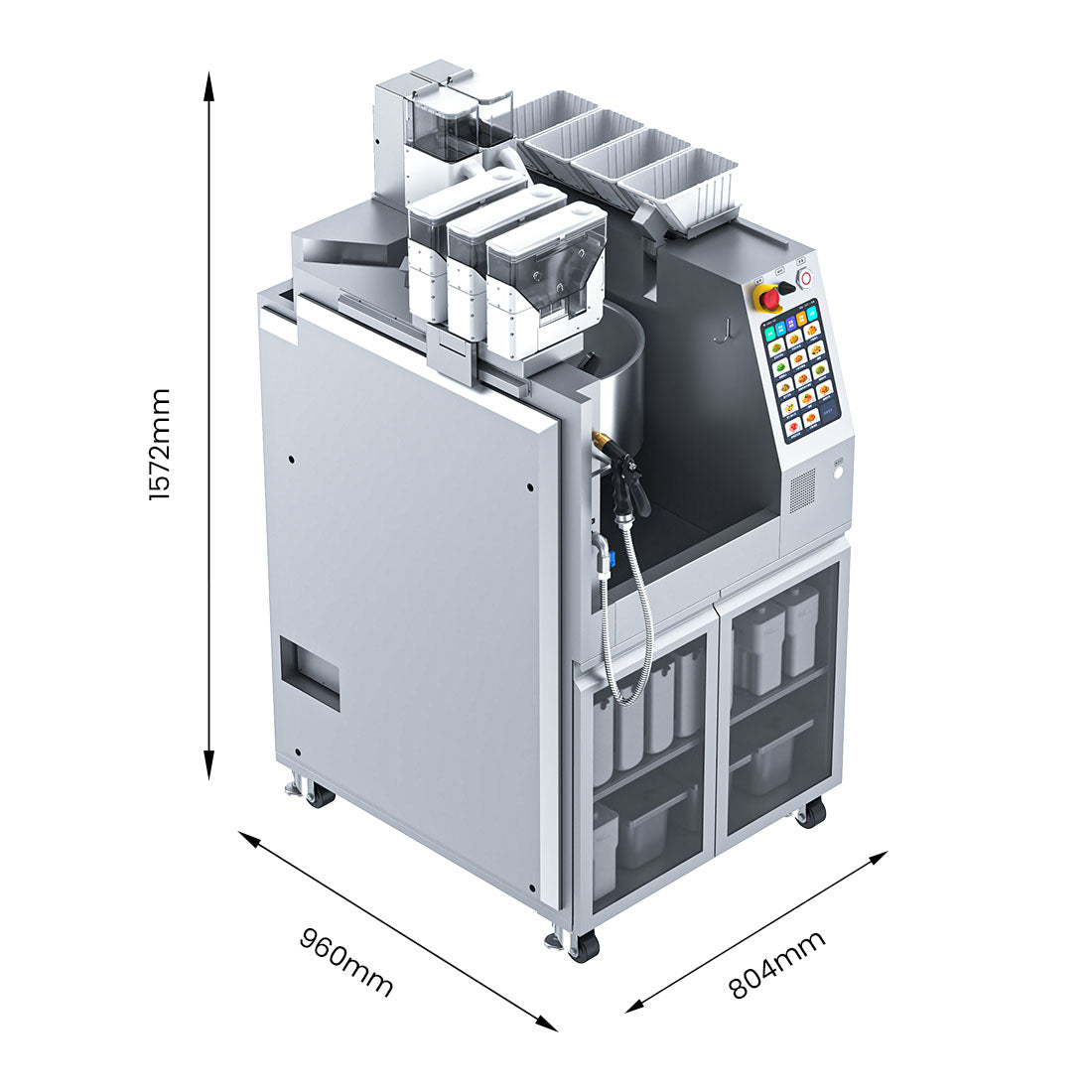 RoboChef MSS2KPRO - Cooking Robot Pro, 2kg Stir-Fry, 12 Seasoning Lines - image 2