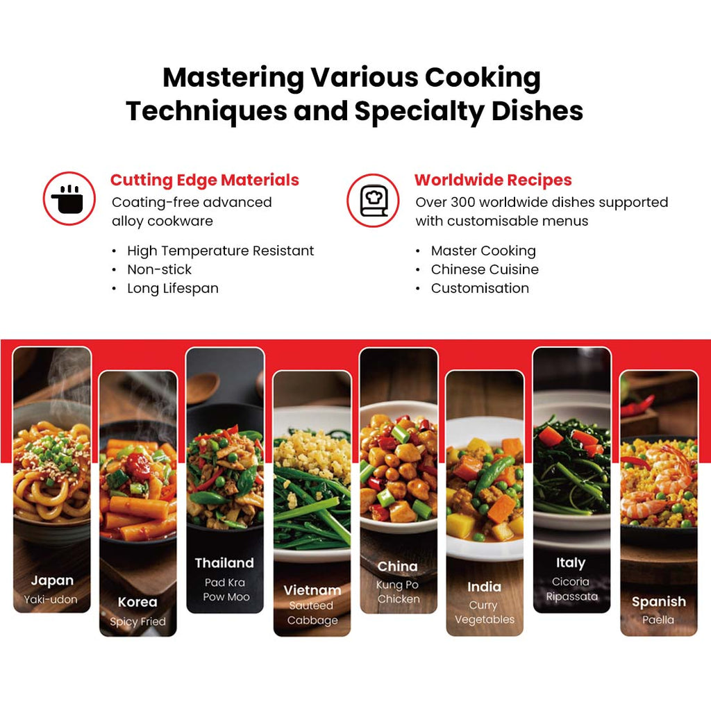 RoboChef MSS2KPRO - Cooking Robot Pro, 2kg Stir-Fry, 12 Seasoning Lines - image 7