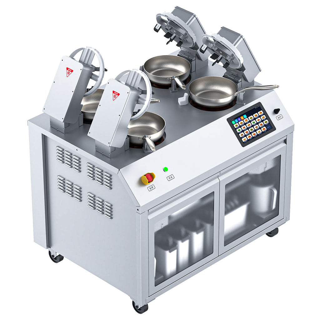 RoboChef MSS400PRO - 4-Wok Cooking Robot, 4 x 0.6kg Stir-Fry Station - image 9