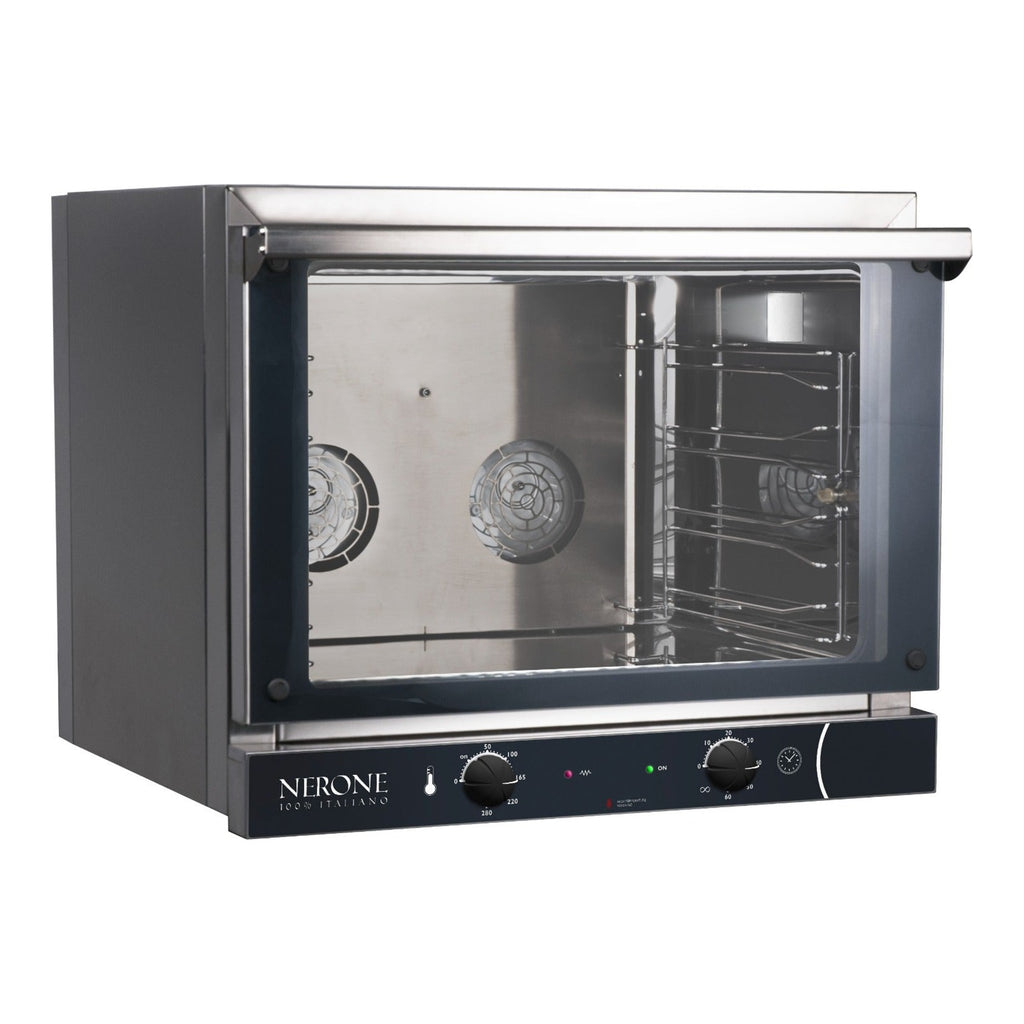 Tecnodom TDE-4CGN - Nerone EKO 4 Tray GN 1/1 Convection Oven, 15A