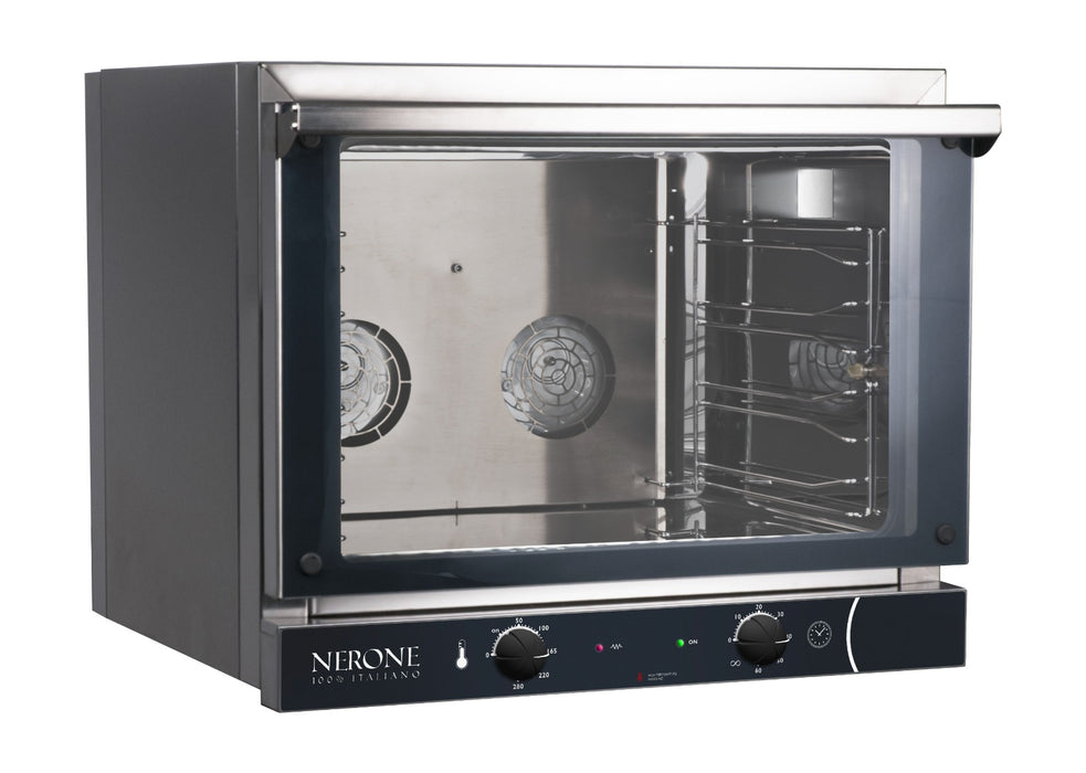 Tecnodom TDE-4CGN - Nerone EKO 4 Tray GN 1/1 Convection Oven, 15A