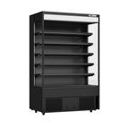 FED Thermaster OC-1220B - Open Multideck Drink Display Fridge Black 1280mm 540L