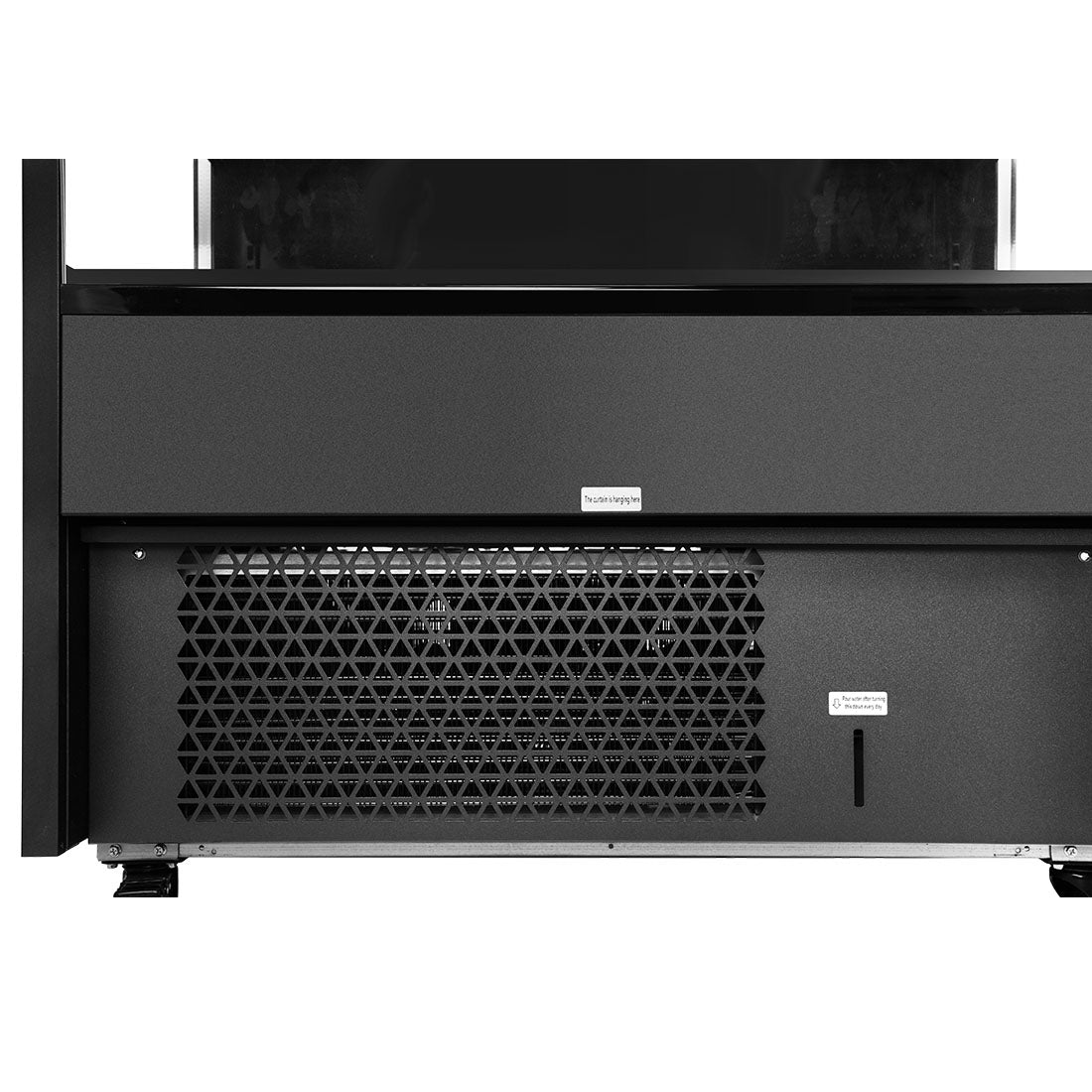 FED Thermaster OC-1830B - Open Multideck Drink Display Fridge Black 1890mm 810L - image 4
