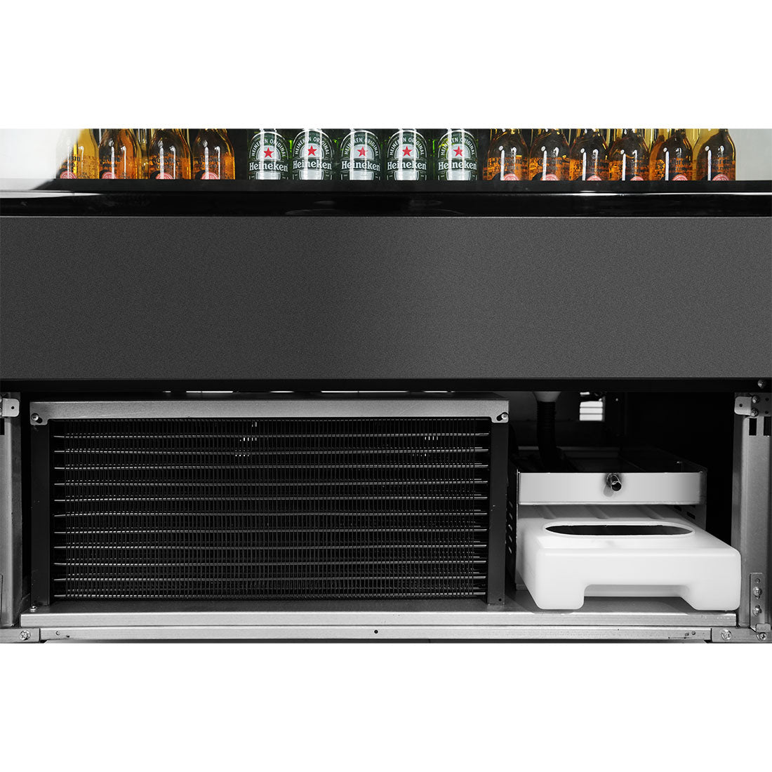 FED Thermaster OC-1830B - Open Multideck Drink Display Fridge Black 1890mm 810L - image 5