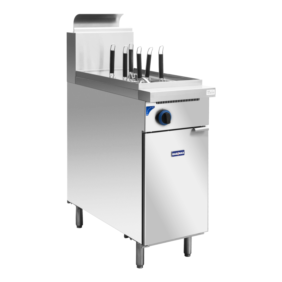 Gasmax PC150-6 - Gas Pasta and Noodle Cooker 6 Baskets