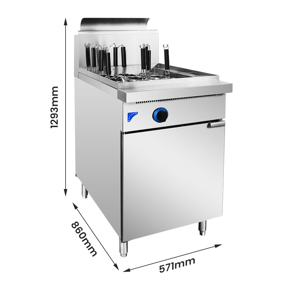 Gasmax PC150-9 - Gas Pasta and Noodle Cooker 9 Baskets - image 2