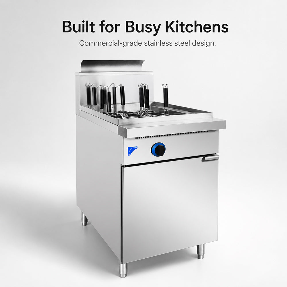 Gasmax PC150-9 - Gas Pasta and Noodle Cooker 9 Baskets - image 4
