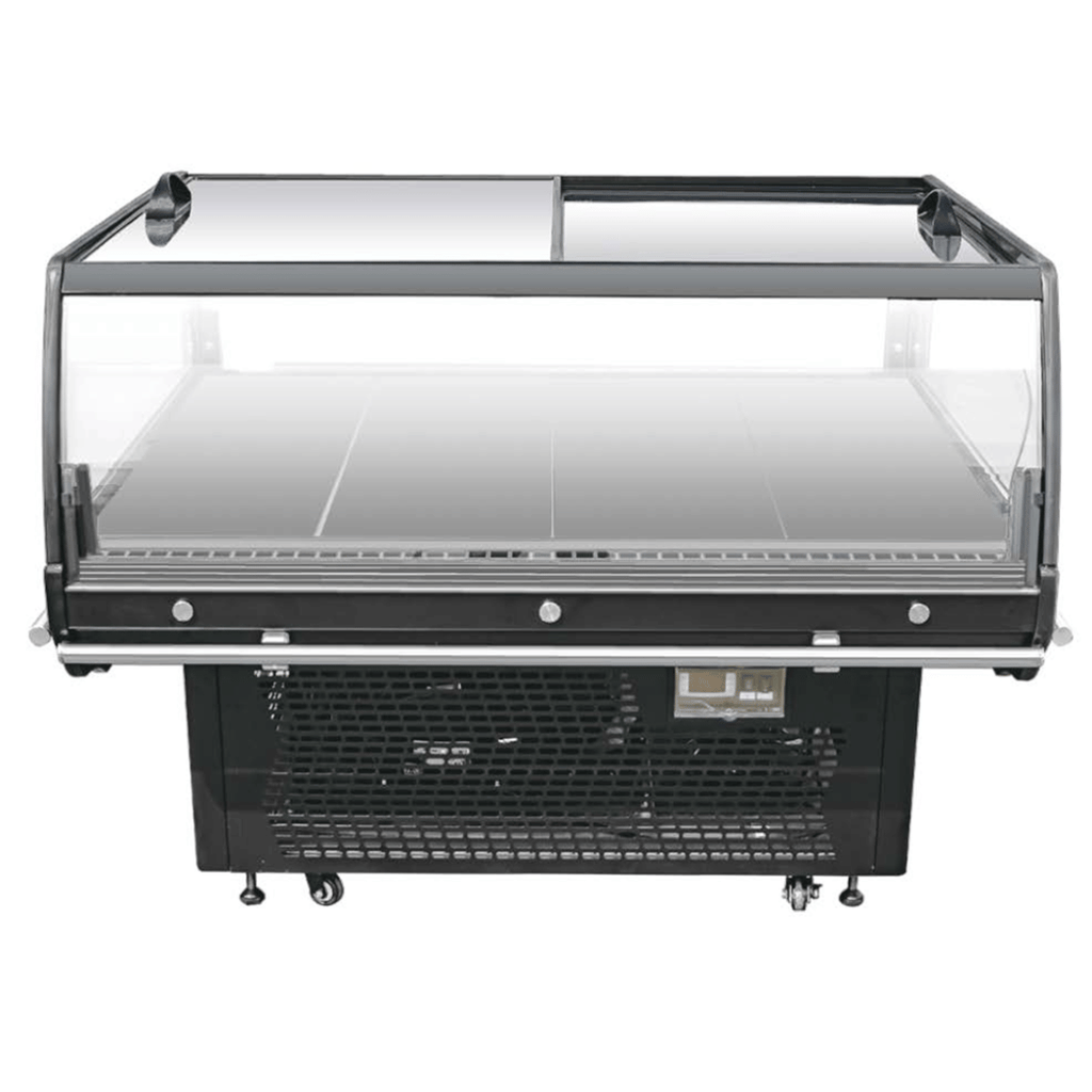 FED Thermaster PDK-1360D - Island Promotion Display Fridge with Sliding Glass Doors 1360mm