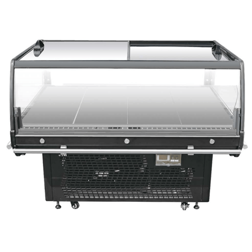 FED Thermaster PDK-1360D - Island Promotion Display Fridge with Sliding Glass Doors 1360mm