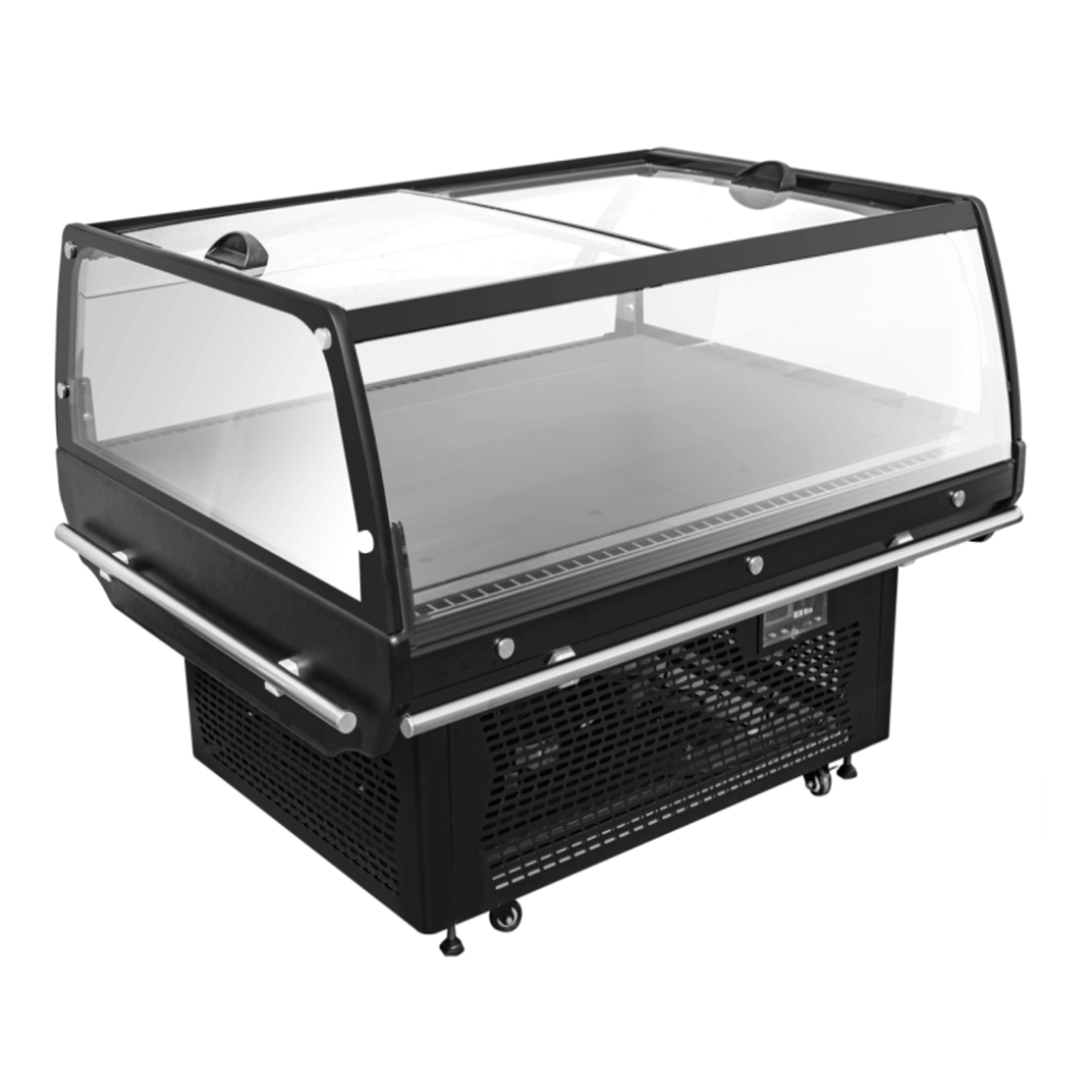 FED Thermaster PDK-1360D - Island Promotion Display Fridge with Sliding Glass Doors 1360mm - image 2