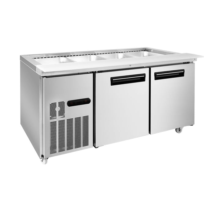 FED Thermaster PG150FA-XB - Refrigerated Salad Bar Station 4x GN 1/1 1460mm - image 3
