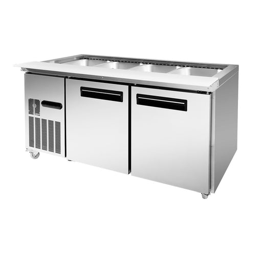 FED Thermaster PG150FA-XB - Refrigerated Salad Bar Station 4x GN 1/1 1460mm - image 2