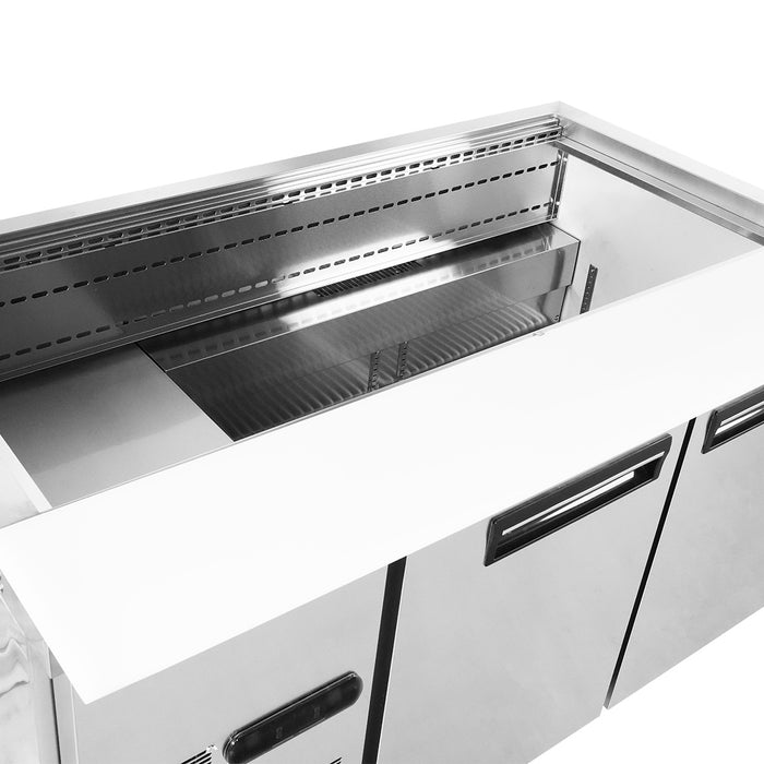 FED Thermaster PG150FA-XB - Refrigerated Salad Bar Station 4x GN 1/1 1460mm - image 8