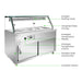 FED Thermaster PG150FE-XG - Heated Bain Marie Display with Glass Canopy 4x GN 1/1 - image 3