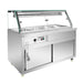 FED Thermaster PG150FE-XG - Heated Bain Marie Display with Glass Canopy 4x GN 1/1 - image 6