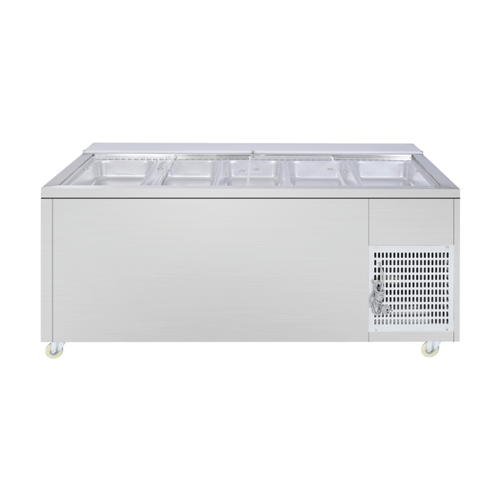 FED Thermaster PG180FA-XB - Refrigerated Salad Bar Station 5x GN 1/1 1800mm - image 3