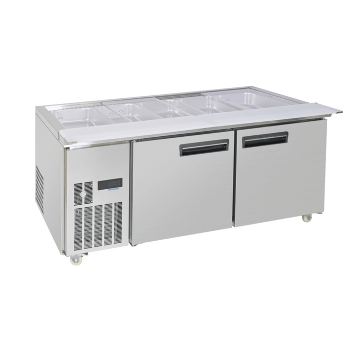 FED Thermaster PG180FA-XB - Refrigerated Salad Bar Station 5x GN 1/1 1800mm - image 2