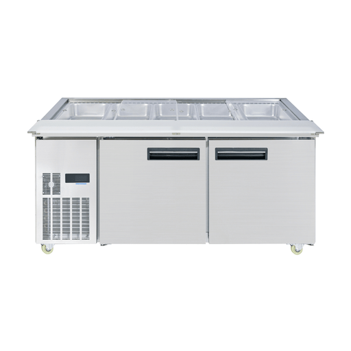 FED Thermaster PG180FA-XB - Refrigerated Salad Bar Station 5x GN 1/1 1800mm